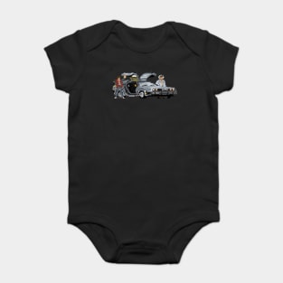 back to the future Baby Bodysuit